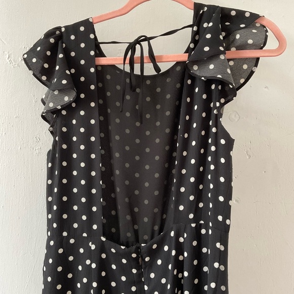 Sugar Lips Polka Dot Jumpsuit NWT - Picture 3 of 5